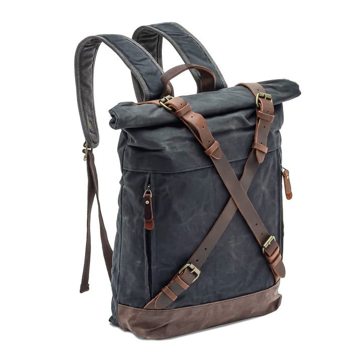 Rucksack für Chopper/Custombike Craftride CR3 schwarz CB26615