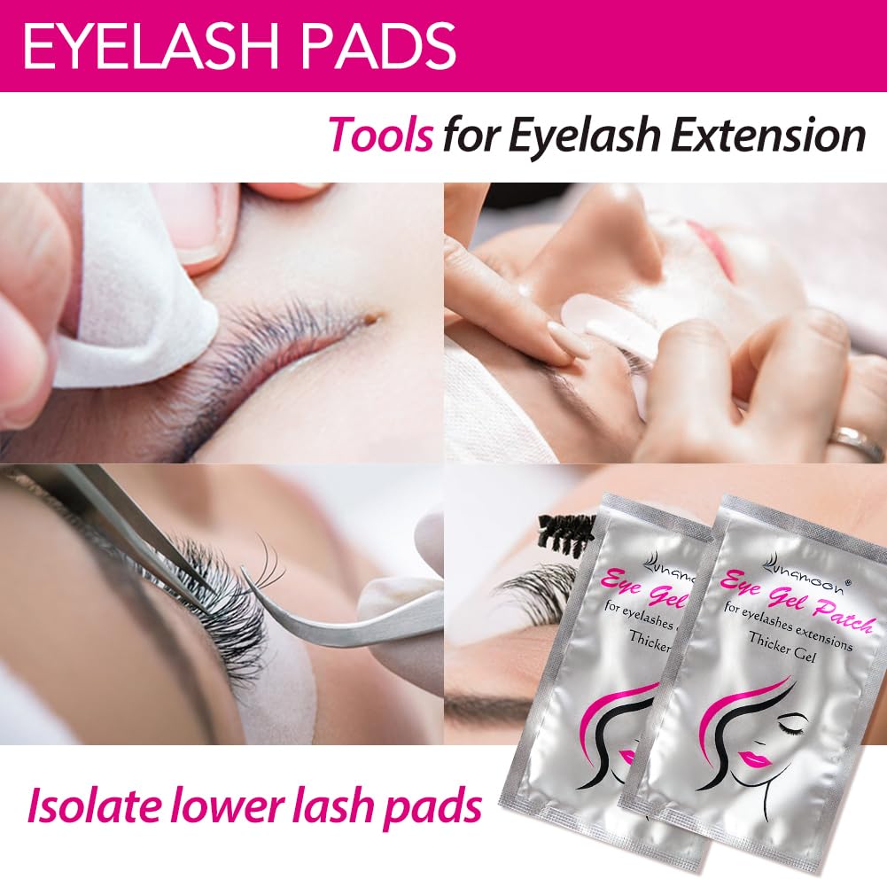 Lunamoon 150Paar Augenpads für Wimpernverlängerung Wimpern Pads Wimpernverlängerung Pad Wimpernlifti