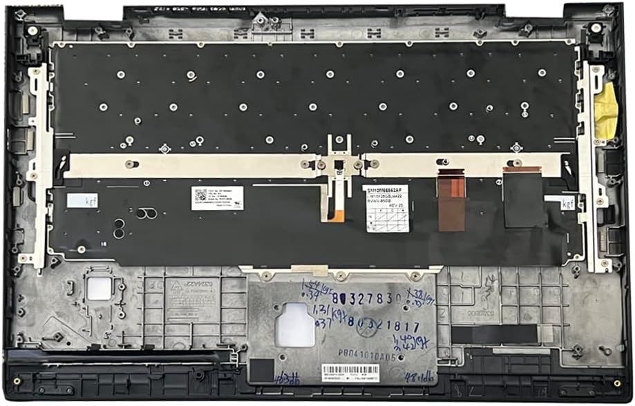 Gintai Spanisch Tastatur C-Schale Handballenauflage für Lenovo ThinkPad X1 Yoga 2nd Gen 20JD 20JE 20