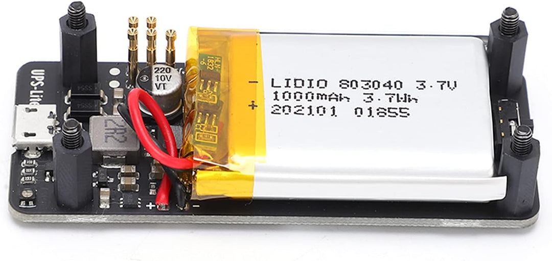 USV-Platine für Raspberry Pi, USV-Power-Board Lite Supply, Akku-Ladegerät, Zubehör für Zero, Unterbr
