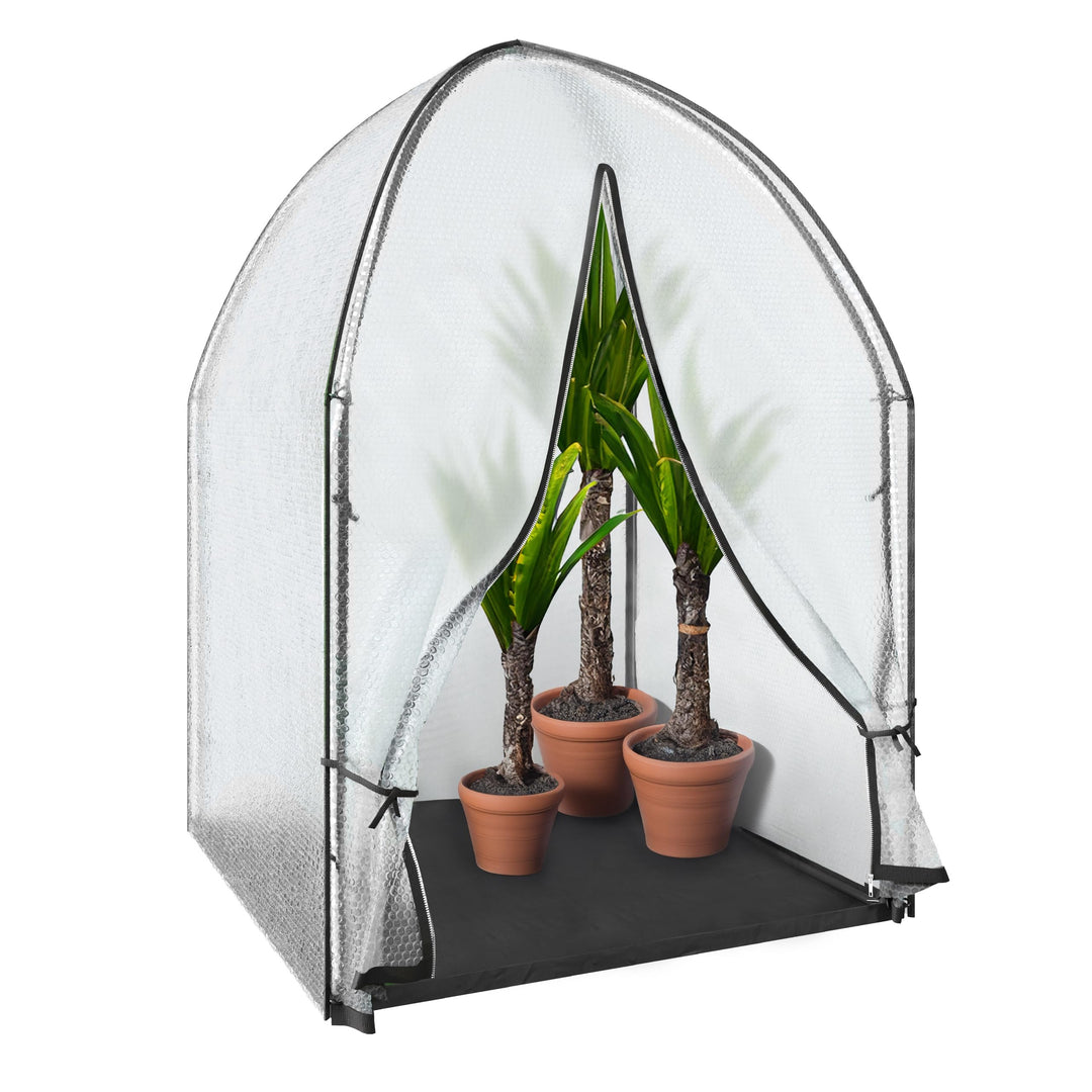 Überwinterungszelt, ICEDOME ThermoPLUS, Winterschutz für Pflanzen, in grün L 120 x B 120 x H 183 cm