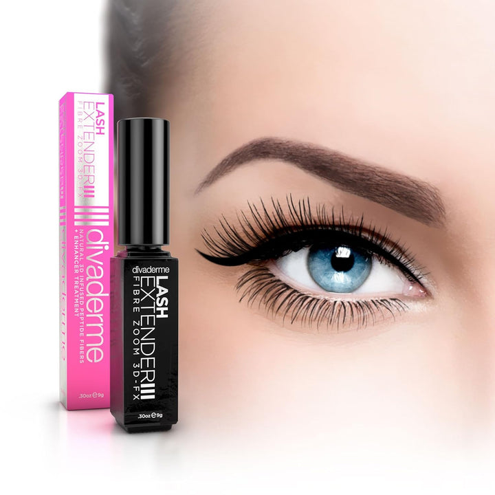 Divaderme LashExtender III Schwarz 9ml 9 ml (1er Pack), 9 ml (1er Pack)