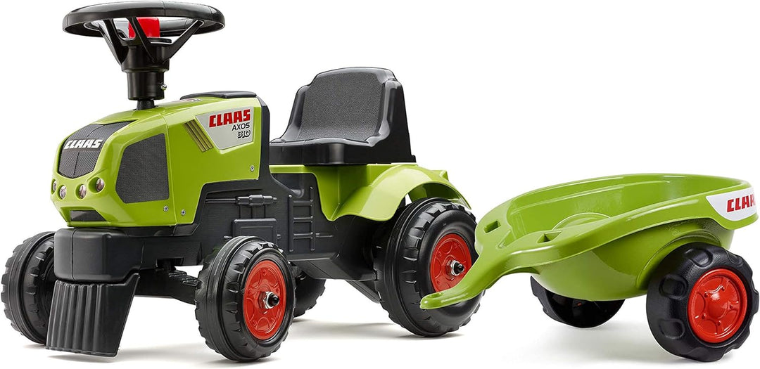 Falquet & Ciet 1012B - Claas Traktorrutscher mit Anhänger