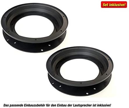 Mediadox 20cm/200mm Auto Front Lautsprecher/Boxen/Speaker Set von MB Quart (QM200VW) kompatibel mit