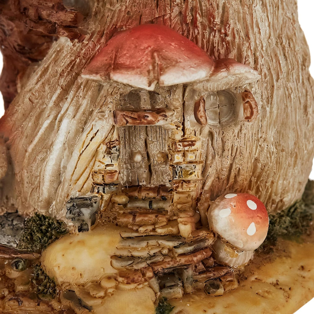 Top Collection Miniatur-Feenhaus für Feengarten und Terrarium, Rot