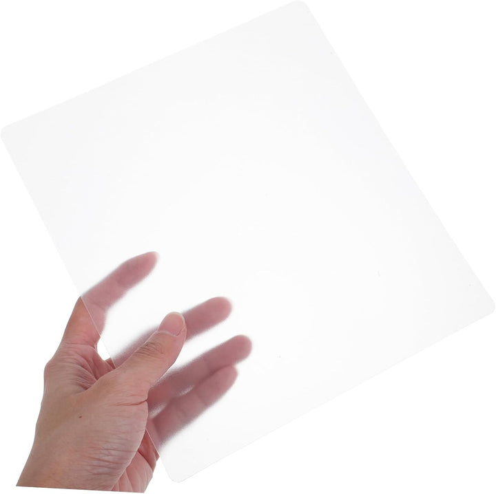 OUNONA Kunststoffschablonen 10 Stück Selbstgemacht 3D-zeichenmatte Transparent 20x18cm Kompatibel mi