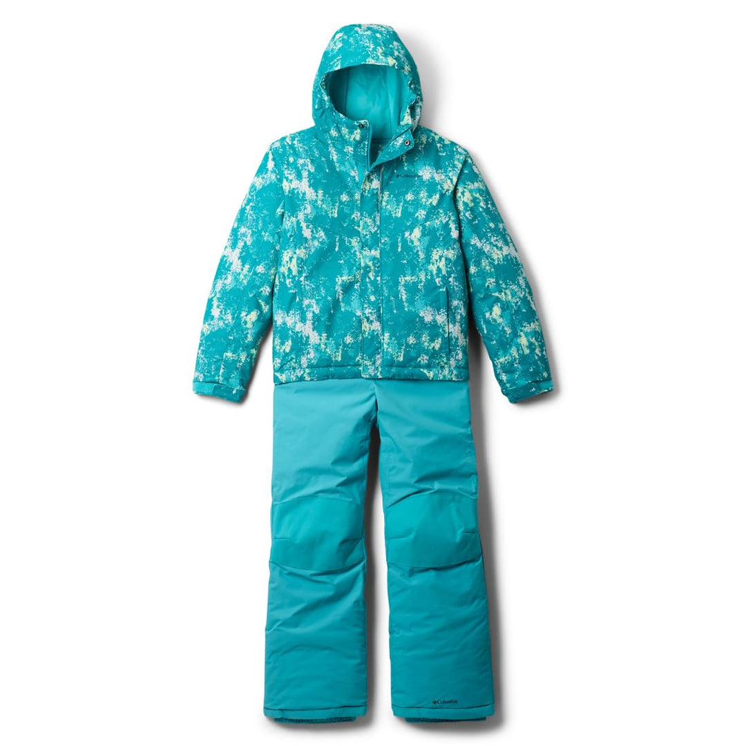 Columbia Unisex Kinder Buga 2 Set Schneeanzug Skijacke und Hose Set (1er Pack) XXS Geyser Timberwild