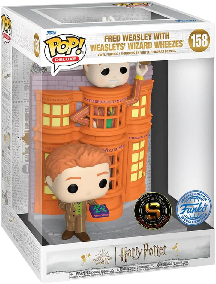 Funko! POP Deluxe Excl HP Wizard Wheezes w/Fred