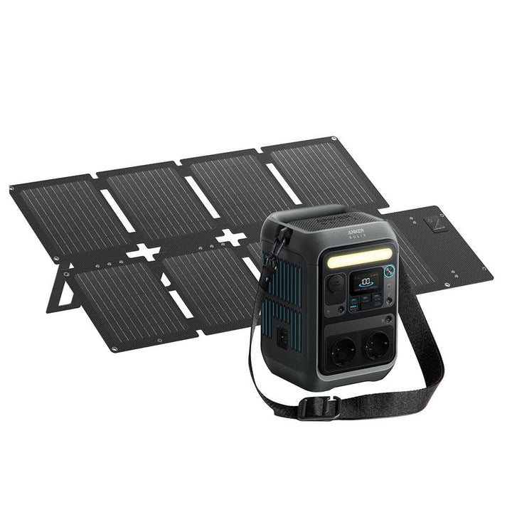 SOLIX C300X - Tragbares kraftwerk - Wechselstrom 220-240 V - 300 Watt - Lithiumeisenphosphat - 288 W