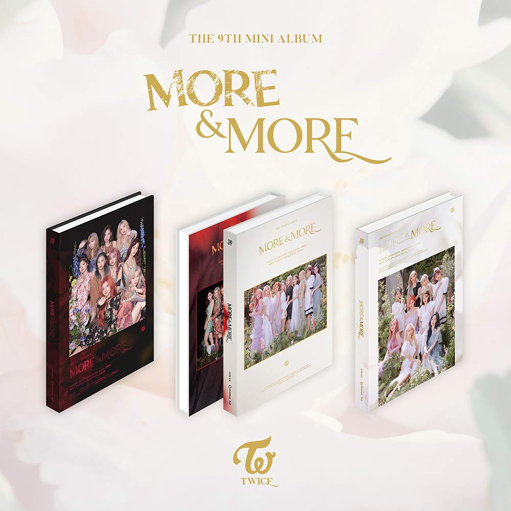 JYP Entertainment Twice More & More (9th Mini-Album) Album + Extra Photocards Set (B Ver.), B Ver.