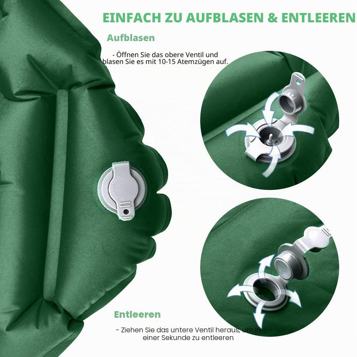 Isomatte Camping Outdoor Ultraleicht Camping Isomatte Aufblasbare, wasserdichte Faltbar Luftmatratze