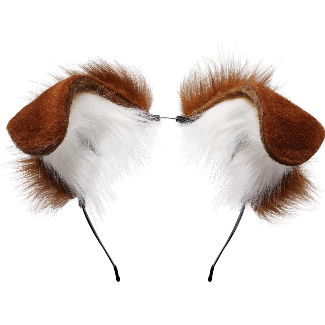 Kidukso Katzenohren Kopfbedeckung Tierohren Kopfschmuck Metall Punk Stirnband Coole Katzenohren Haar