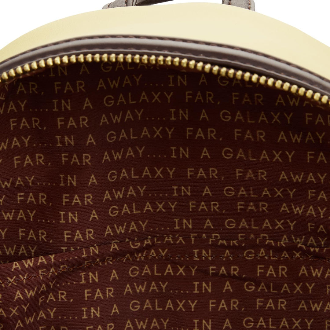Loungefly Star Wars Lands Jakku Damen Schultertasche mit doppeltem Riemen, mehrfarbig, Einheitsgröss