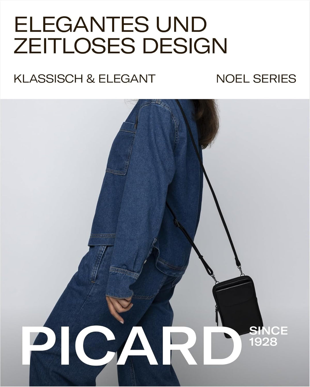 Picard Damen Handytasche NOEL aus Echtleder Mittel | mit Reissverschluss | Handytasche | Alltag, Aus