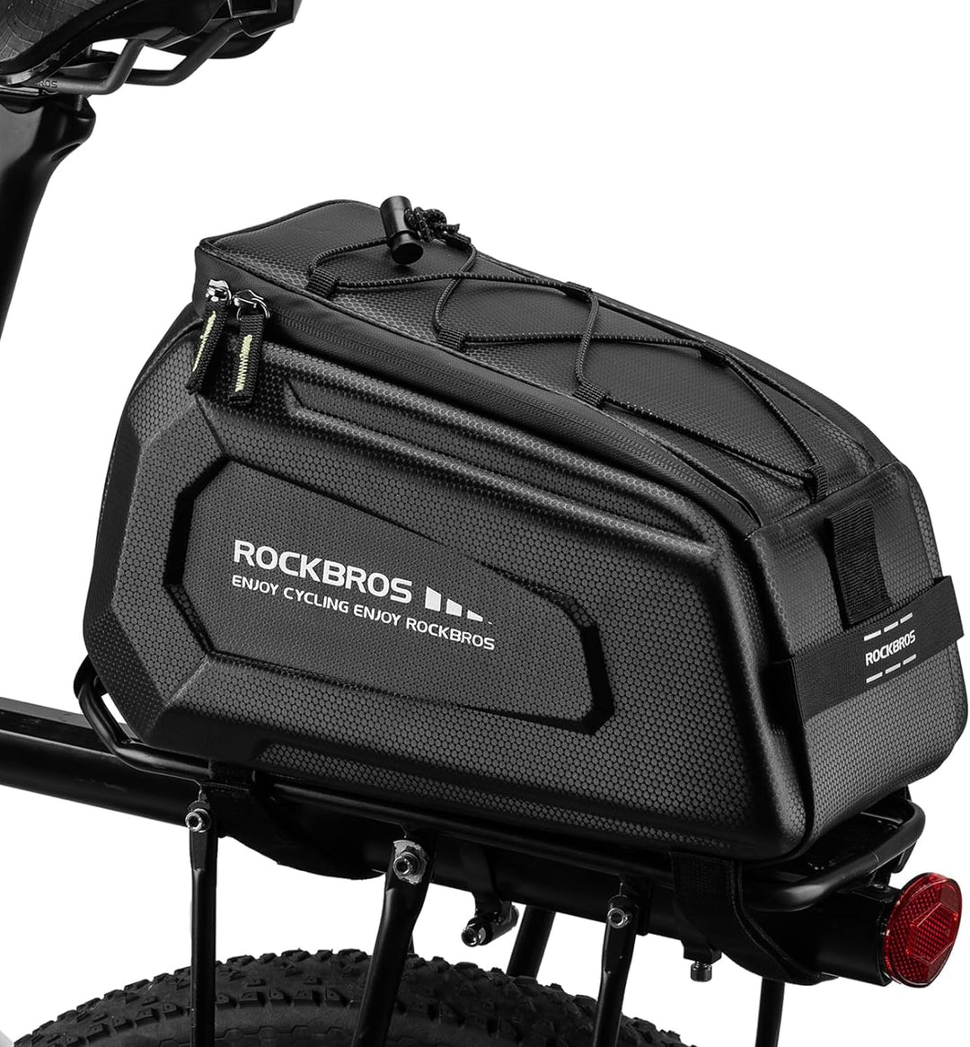 ROCKBROS Fahrrad Gepäckträgertasche Fahrradtasche für Gepäckträger 9 L Wasserdicht Transporttasche m