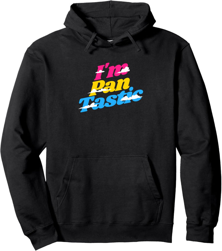 Pan Tastic Pansexuelle Stolz LGBTQ Retro Subtile Stolz Flagg Pullover Hoodie