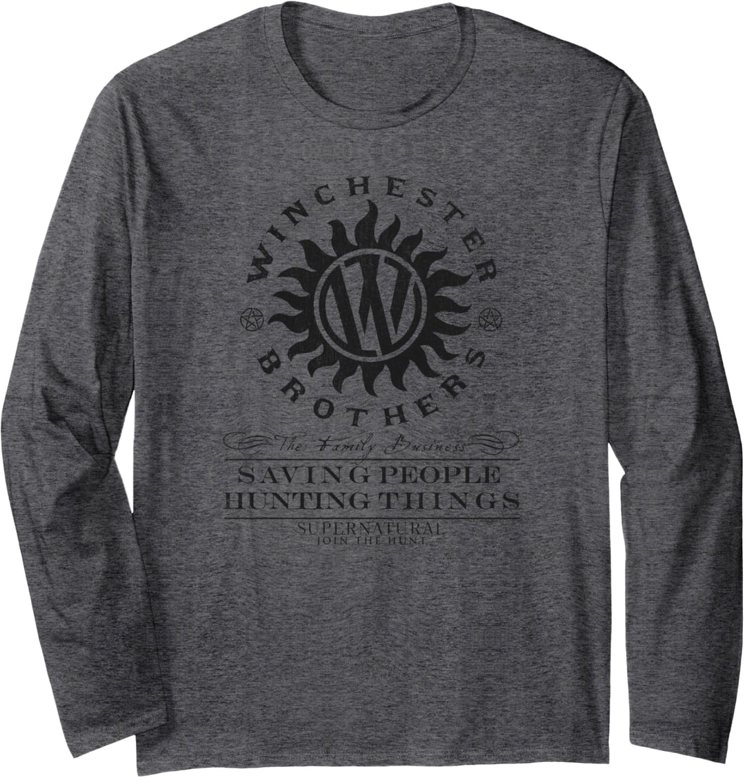 Supernatural Winchester Anti Possession Langarmshirt