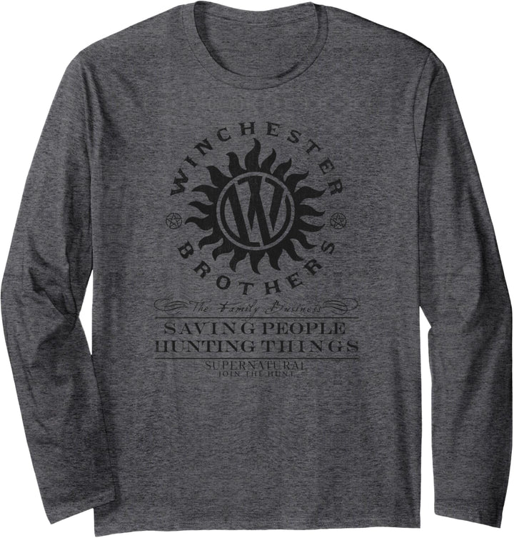 Supernatural Winchester Anti Possession Langarmshirt