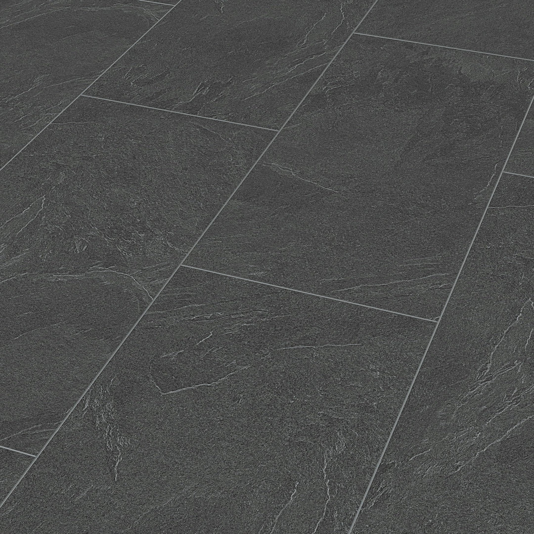 Meister Laminatboden MeisterDesign. Laminate LB 150 857 x 398 x 8 mm 06137 Schiefer anthrazit Steinp