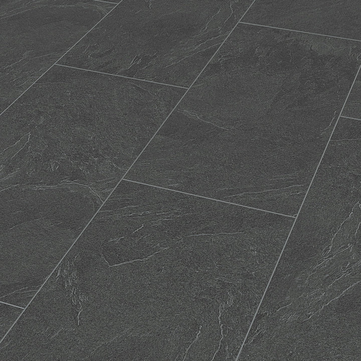 Meister Laminatboden MeisterDesign. Laminate LB 150 857 x 398 x 8 mm 06137 Schiefer anthrazit Steinp