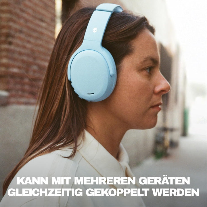 Skullcandy Crusher ANC 2 Wireless Bluetooth Over-Ear-Kopfhörer, Multisensorischem Bass, Active Noise