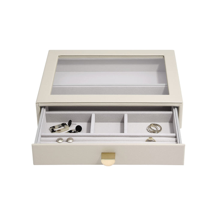 Stackers Oatmeal Classic Jewellery Box Display Drawer, Oatmeal