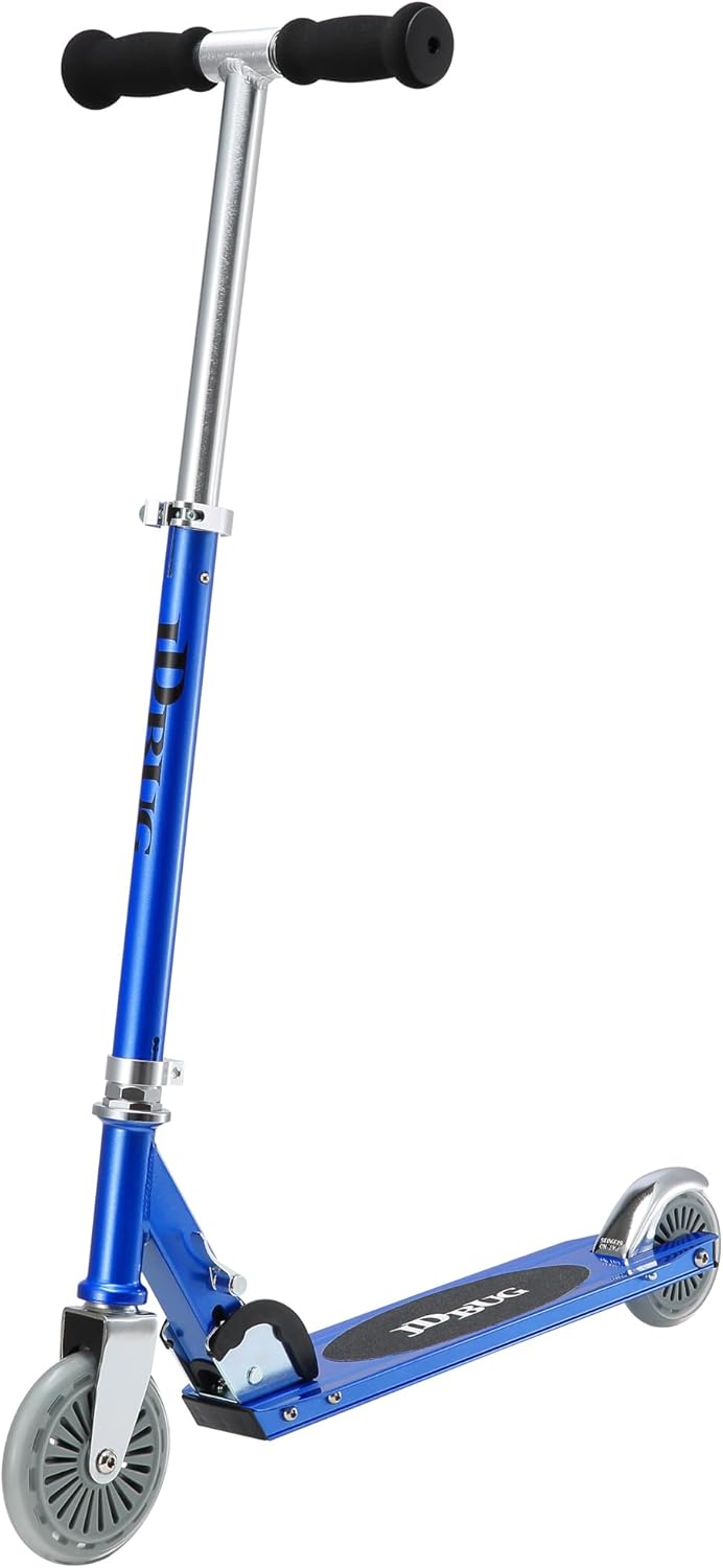 JD Bug Junior-Strassen-Scooter / Roller, MS100, Pastelrosa, Kinder, Junior MS 100, Reflex Blue, 3-8