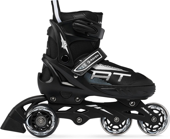 RAVEN Profession 4in1 Inlineskates Triskates Rollschuhe Schlittschuhe Inliner für Kinder und Erwachs
