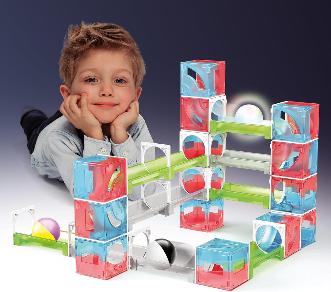 Quercetti Cuboga Kreative und Lernbahn für Kinder ab 3 Jahren