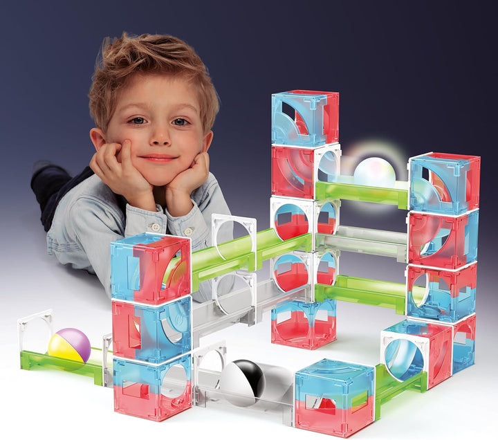 Quercetti Cuboga Kreative und Lernbahn für Kinder ab 3 Jahren