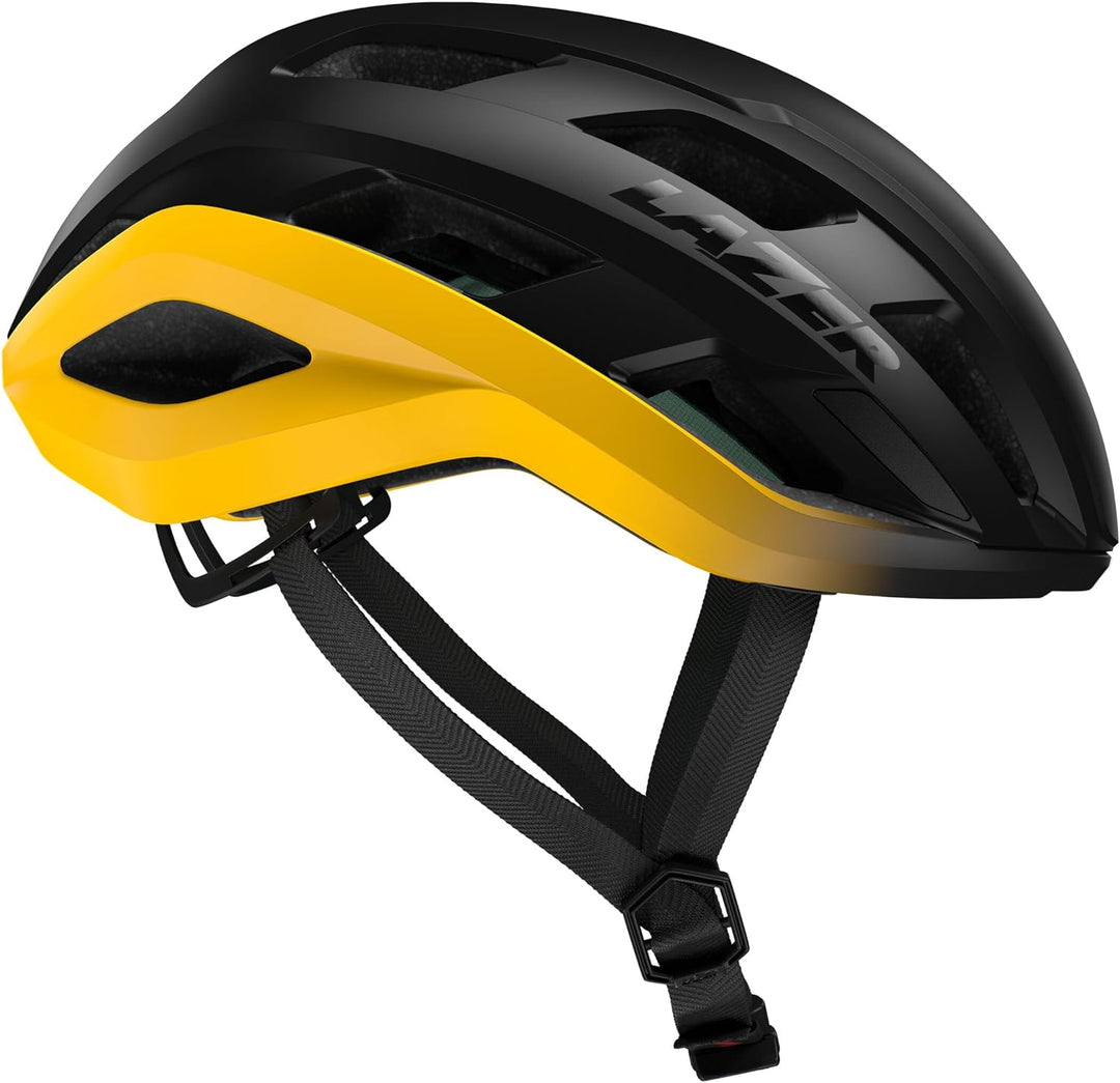 Lazer Strada KinetiCore Helm gelb/schwarz M | 55-59cm, M | 55-59cm