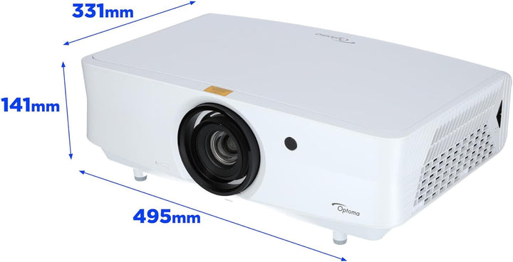 OPTOMA UHZ65LV Data Projector 5000 ANSI lumens DMD DCI 4K (4096 x 2160) 3D Ceiling/Floor Mounted Pro