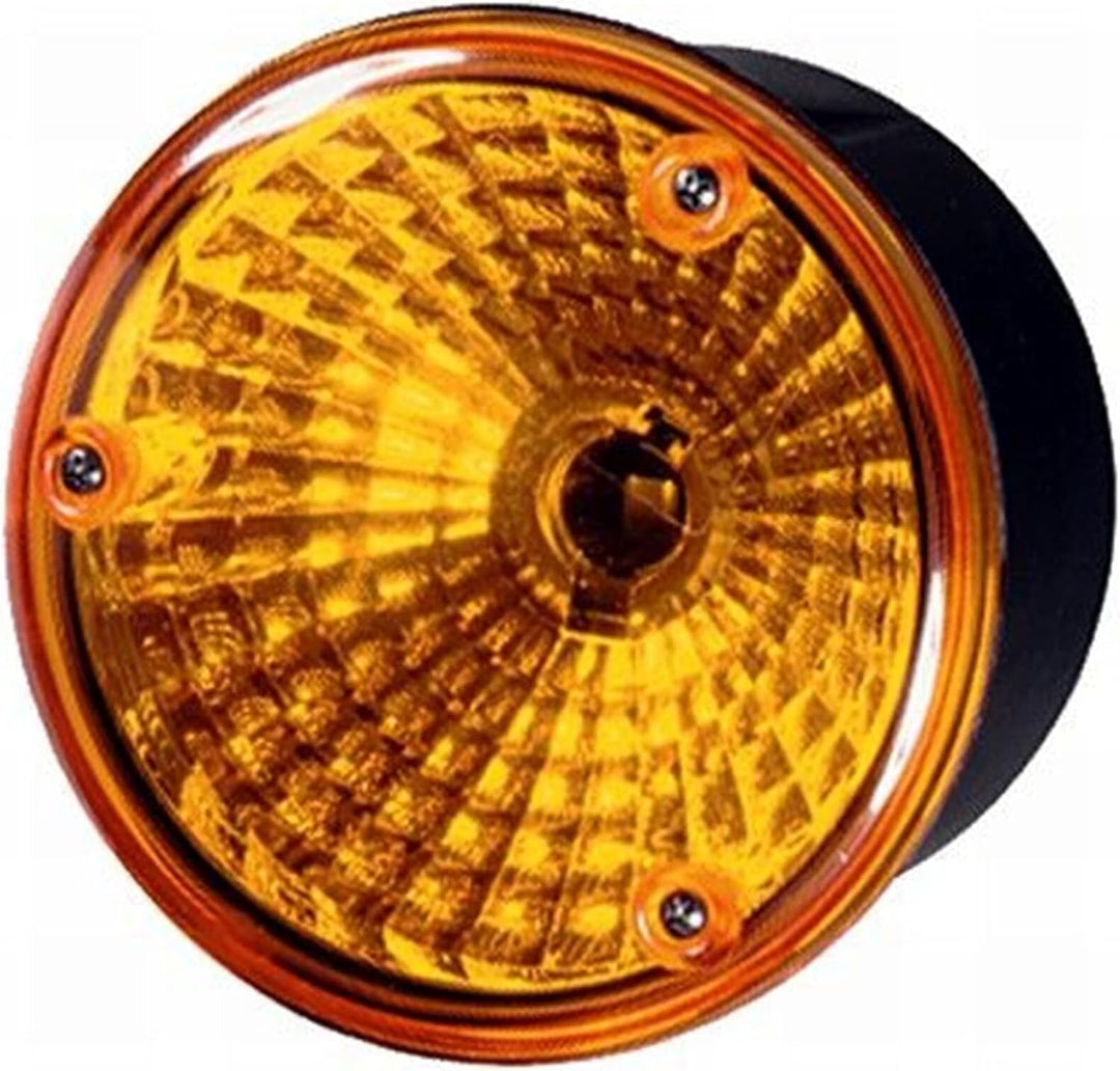 HELLA 2BA 964 169-501 Blinkleuchte - Halogen - 24/12V - Einbau/Anbau/geschraubt - Lichtscheibenfarbe