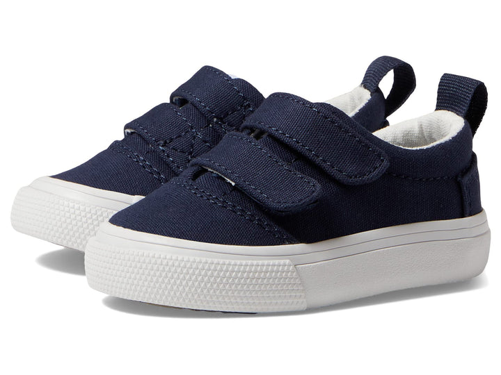 TOMS Jungen Fenix Double StrapLow-top 19.5 EU Marineblau, 19.5 EU Marineblau