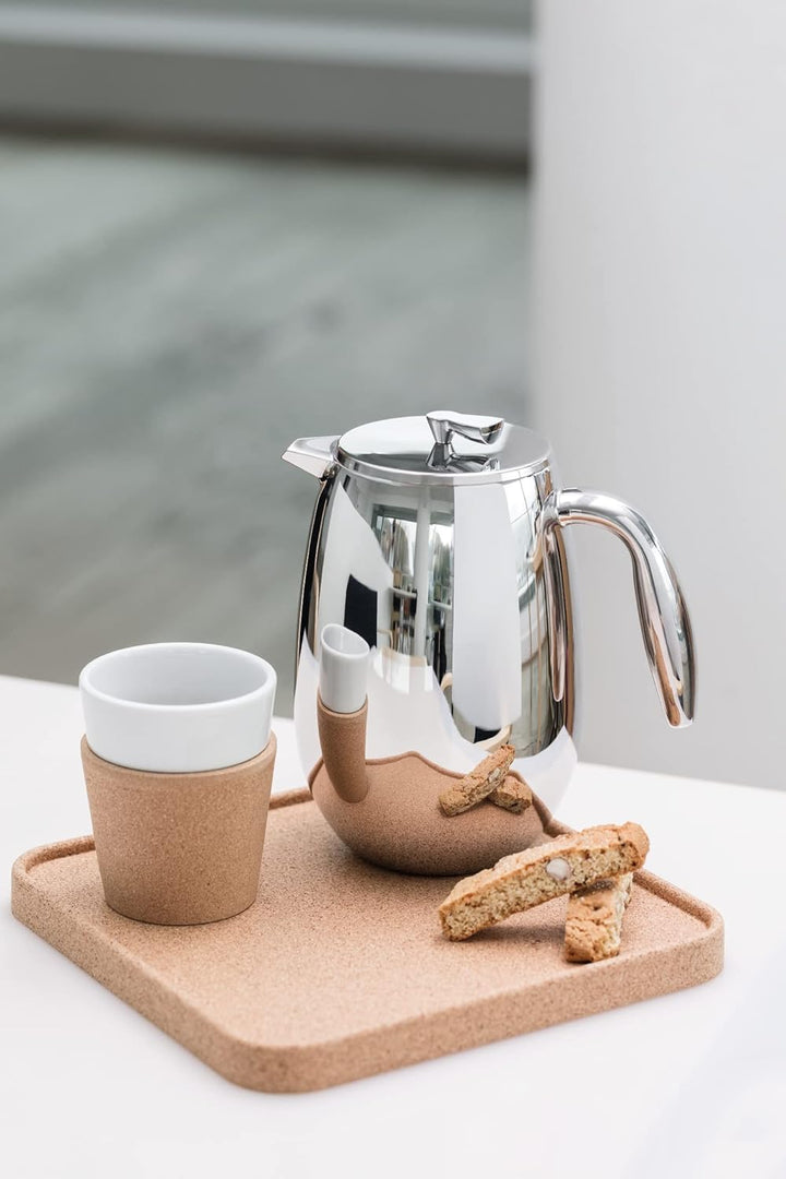 Bodum Doppelwandiger French Press Columbia - 1,5L / 12 Tassen - Edelstahl Matt - Spülmaschinenfest K