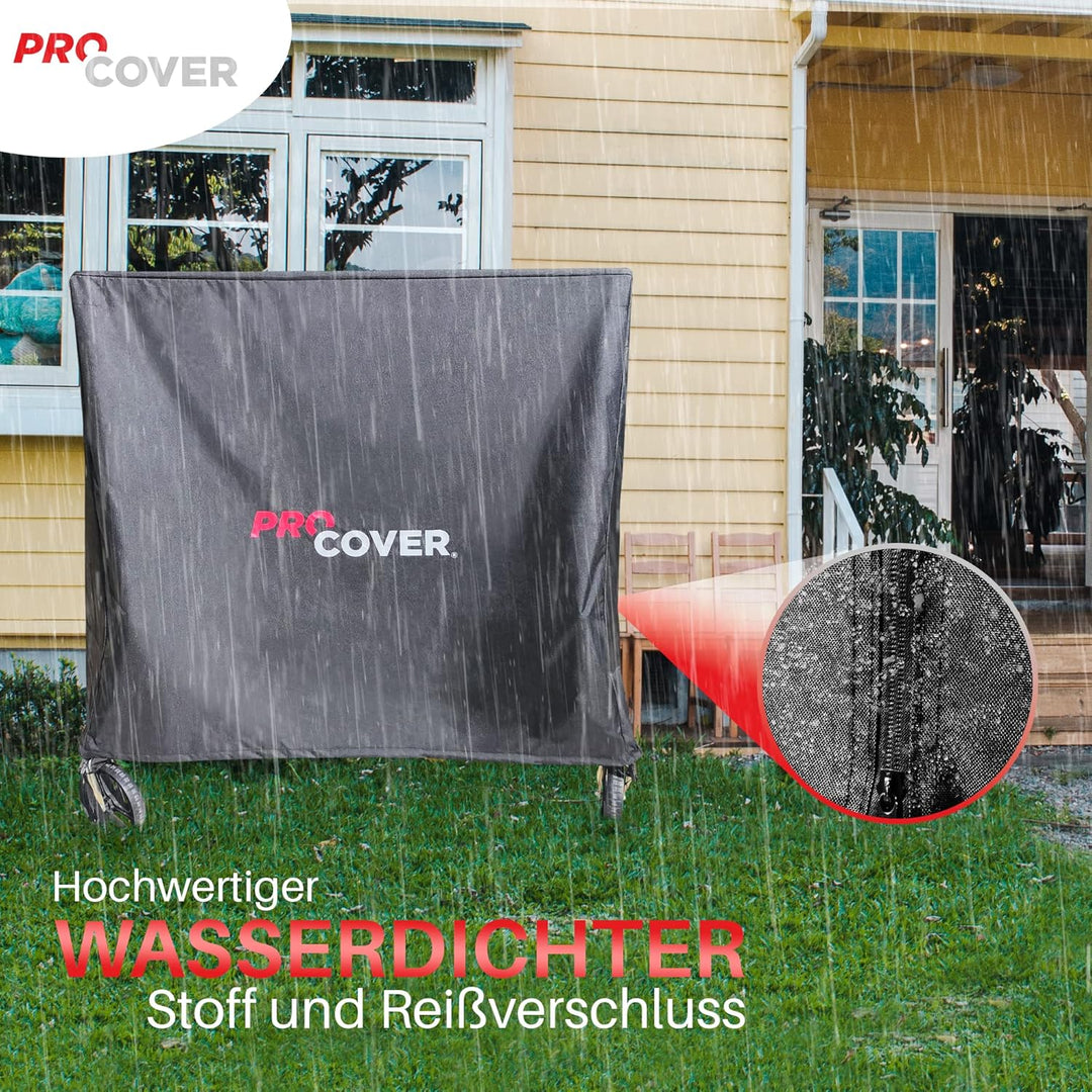 Tischtennisplatte Abdeckung. Professionelle Qualität. Ultra widerstandsfähig und wasserdicht. Univer
