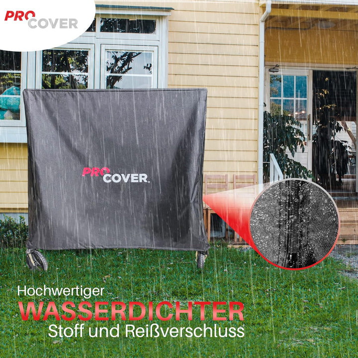 Tischtennisplatte Abdeckung. Professionelle Qualität. Ultra widerstandsfähig und wasserdicht. Univer