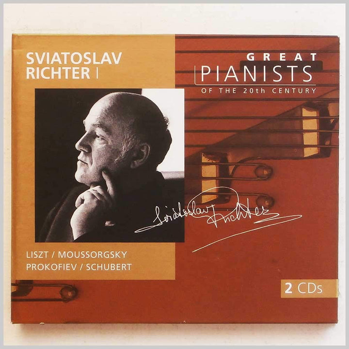 Die grossen Pianisten des 20. Jahrhunderts - Svjatoslav Richter, Audio-CD