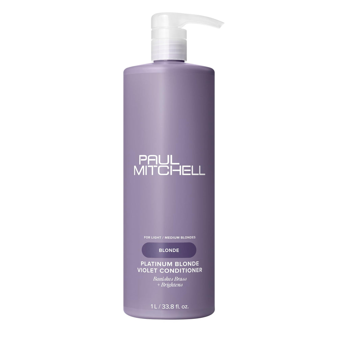 Paul Mitchell 110134 Platinum Blonde Conditioner - Violett Pflege-Spülung für blondes, graues oder w