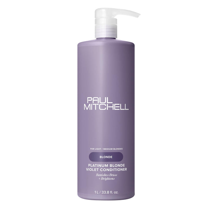 Paul Mitchell 110134 Platinum Blonde Conditioner - Violett Pflege-Spülung für blondes, graues oder w
