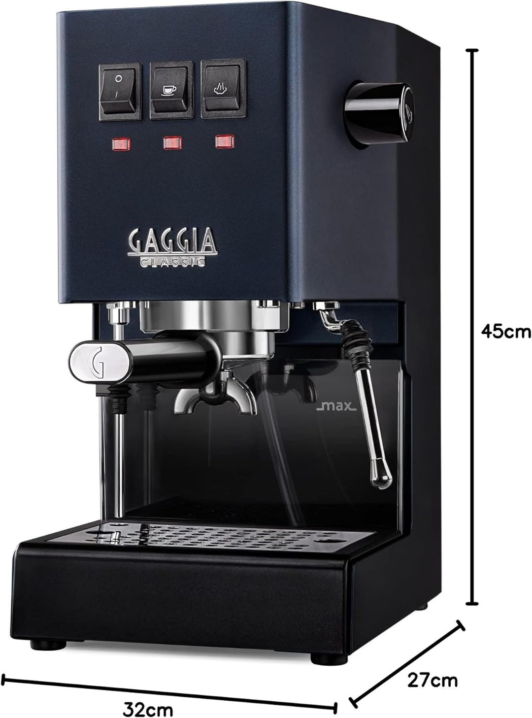 Gaggia Classic Evo blau RI9481/15 Mitternachtsblau, Mitternachtsblau
