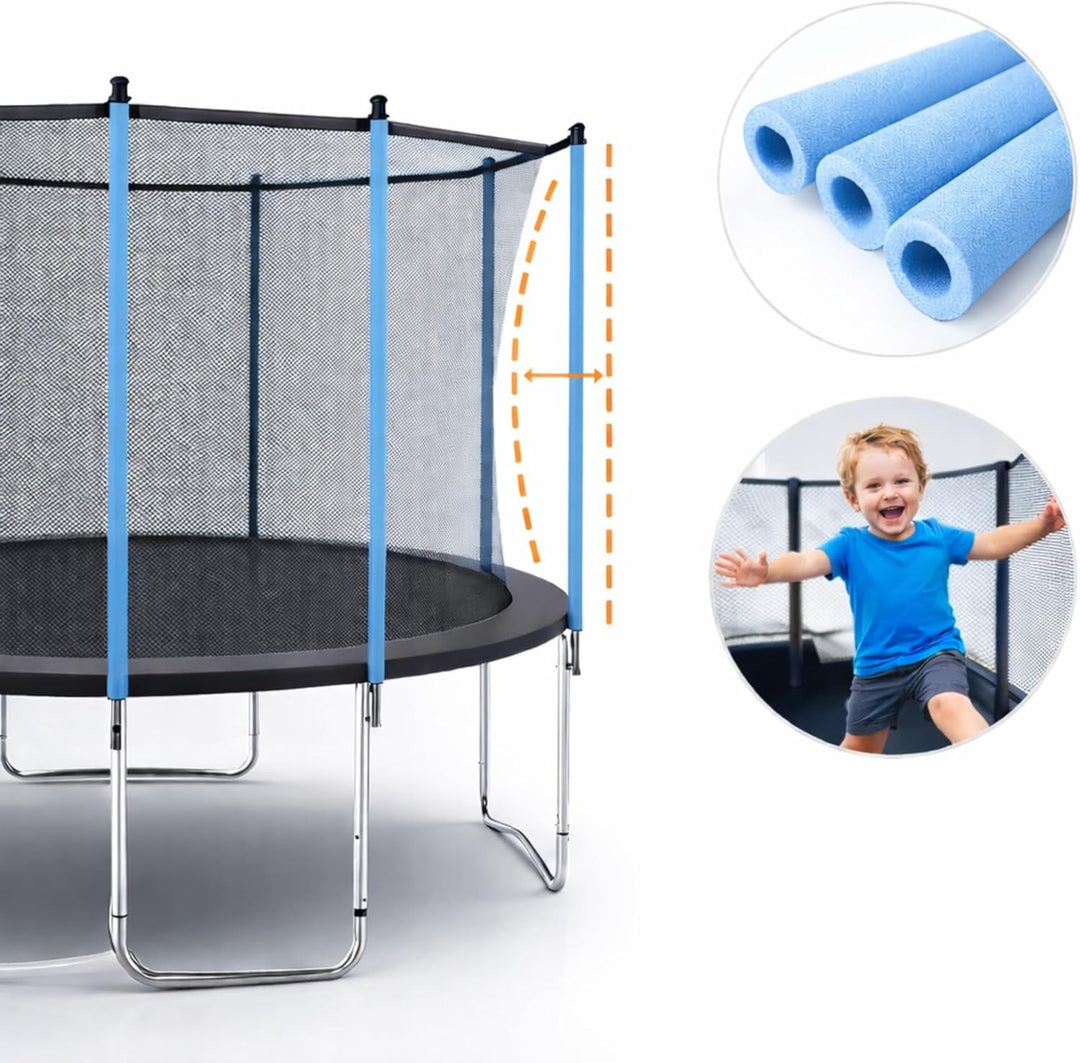 Schaumstoff Rohre Trampolin Stangenschutz Polster Für Trampolinstangen 6 Stück Schaumstoffhülsen Für