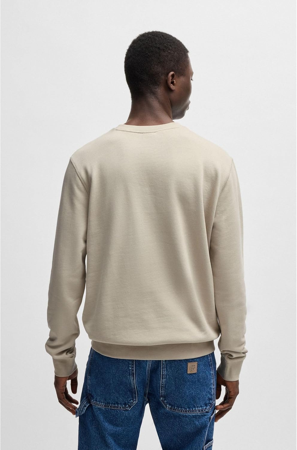 BOSS Herren Westart 1 Pullover L Light Beige, L Light Beige