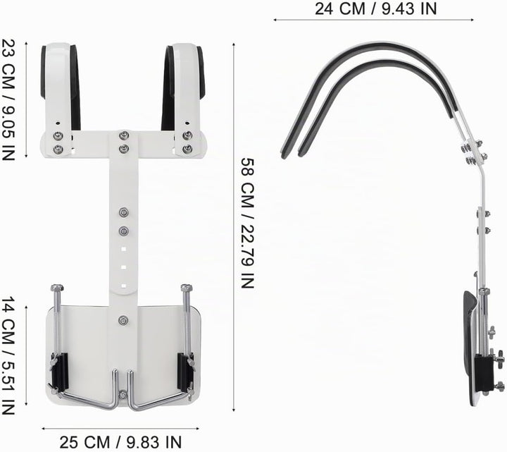 MILISTEN Snaredrum Carrier Adjustable Snare Drum Shoulder Strap Harness Backing Frame Percussion Ins