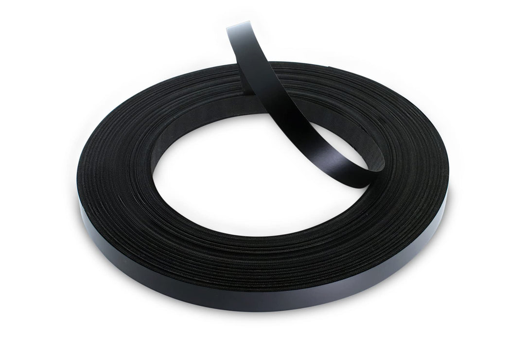 WoodPress® 15mm Mattschwarz Melamin Kantenumleimer mit Schmelzkleber – 50m Industrielle Rolle – Einf
