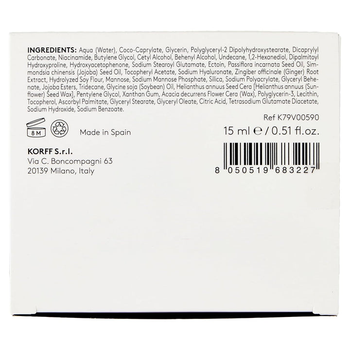 Korff 3D Sculpt Lippenpflege, Textur Creme, belebende Wirkung, Volumen, Anti-Altersformel, 15 ml