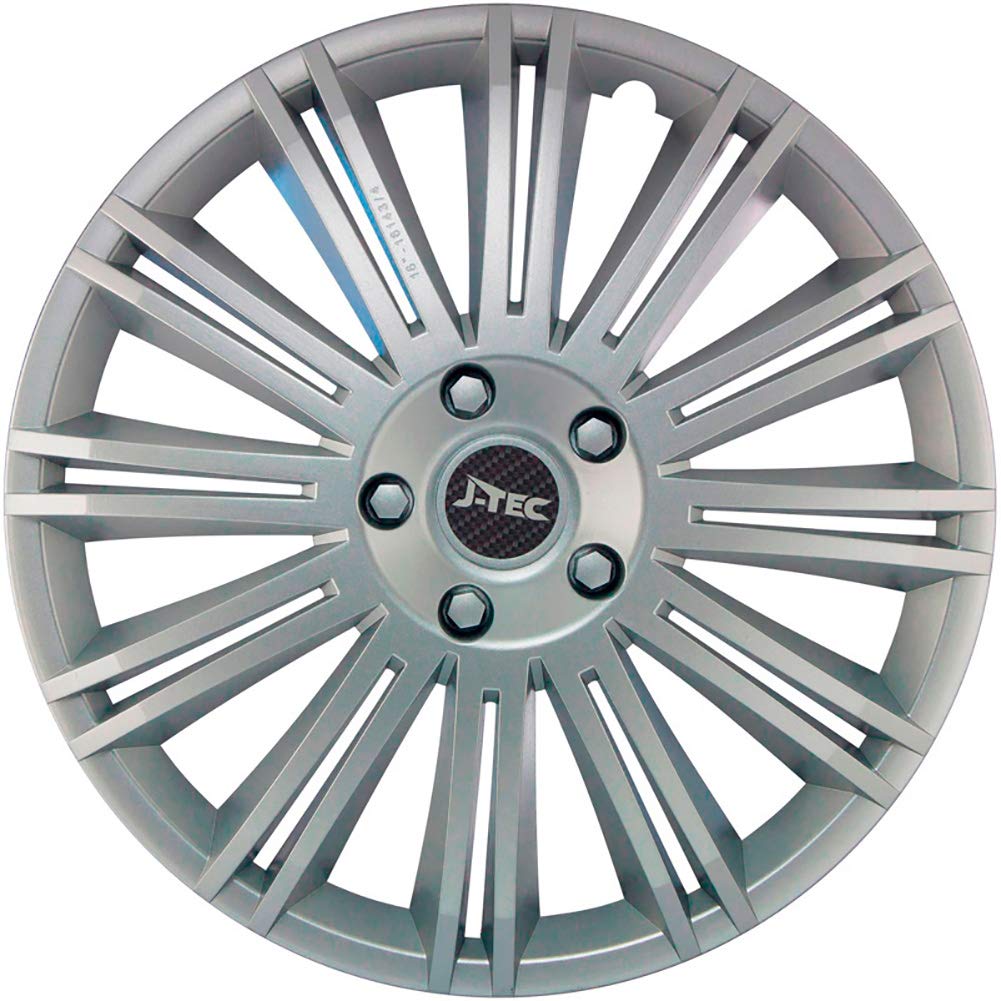 Satz J-Tec Radzierblenden Discovery 15-Zoll Silber Silber 15-inch, Silber 15-inch