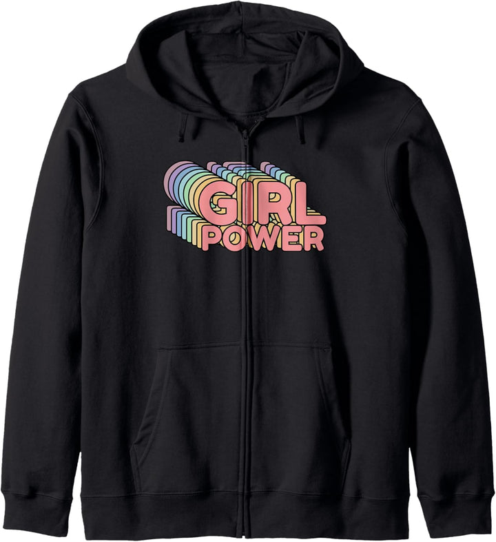 Girl Power Hoodie Feminist Empowered Women Hoodie Geschenkidee Kapuzenjacke
