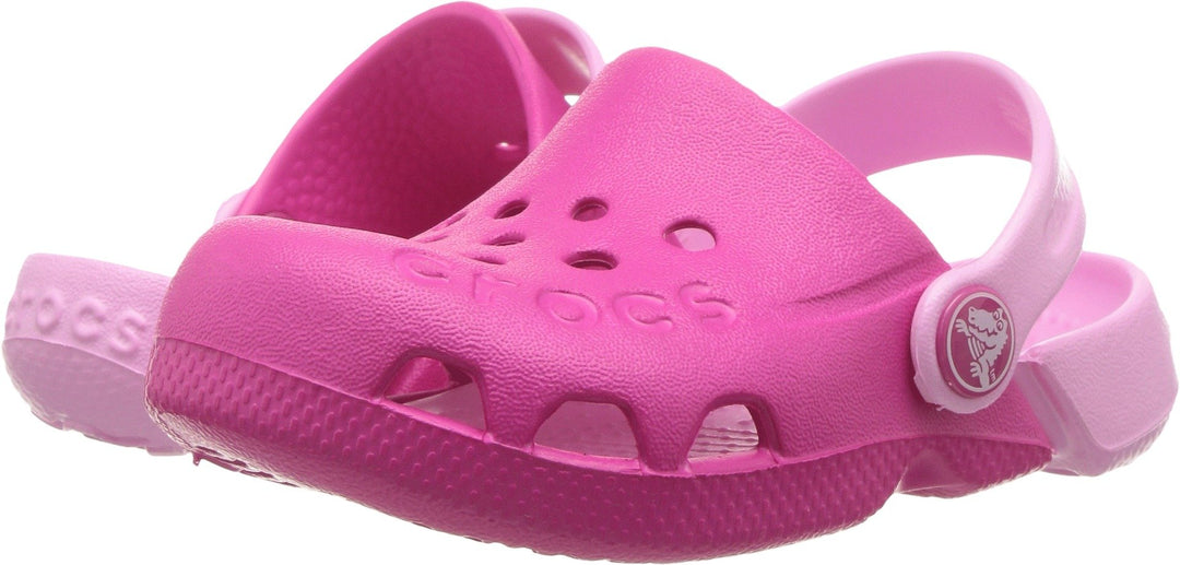 Crocs Unisex Kinder Electro Kids Clogs 19/20 EU Candy Pink Carnation, 19/20 EU Candy Pink Carnation