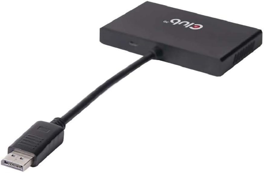 Club 3D csv-6400 Multi Stream Transport (MST) Hub DisplayPort Schwarz, Multi Stream Transport (MST)
